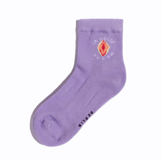 Flieder Love - La Dolce Vulva Sneaker Socken