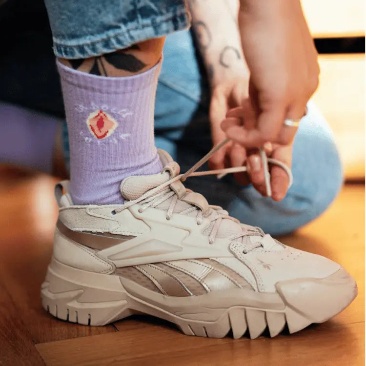 Flieder Love - La Dolce Vulva Socken