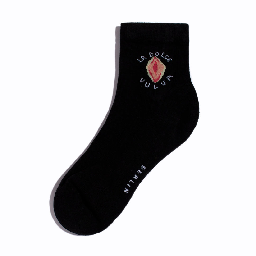 Black Magic - - La Dolce Vulva Sneaker Socken