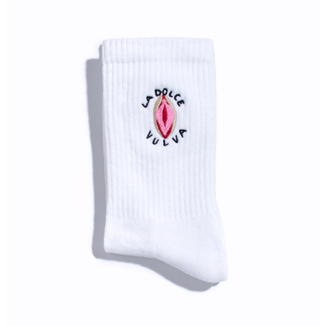 Premium White - La Dolce Vulva Socken