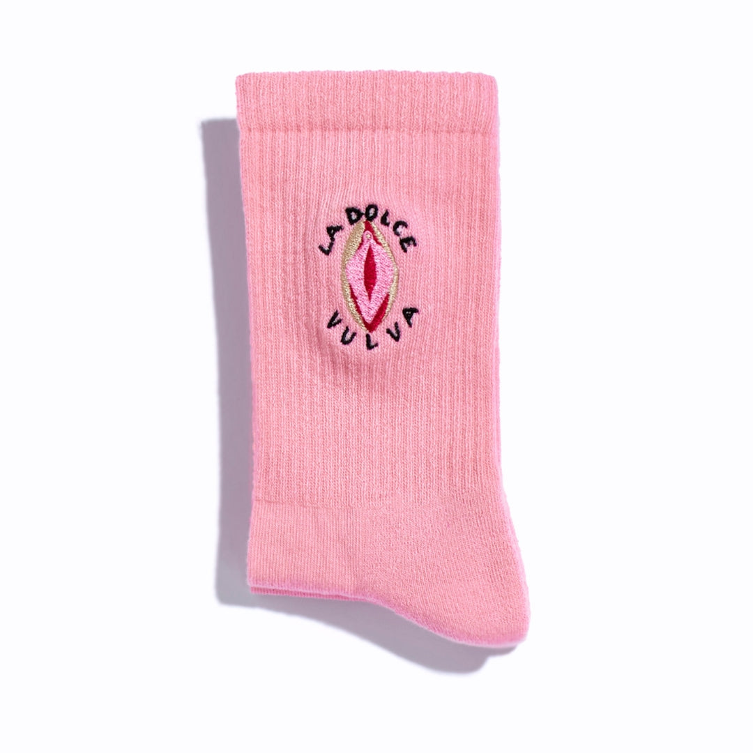 Pink Deluxe - La Dolce Vulva Socken